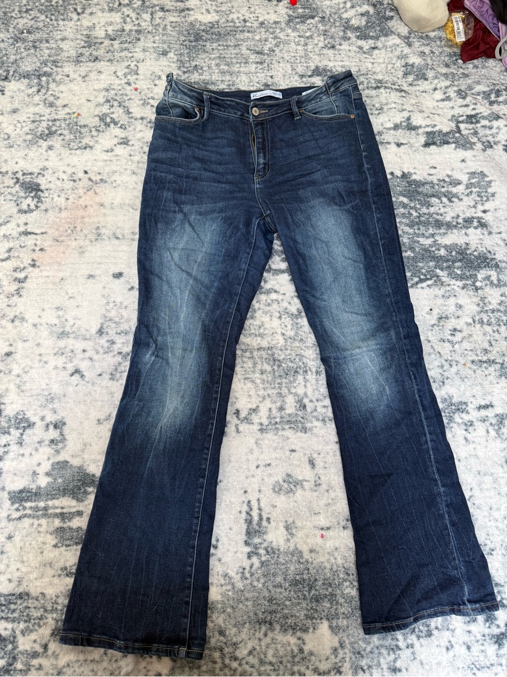 KanCan Dark Blue Flare Jeans (Maurice’s)